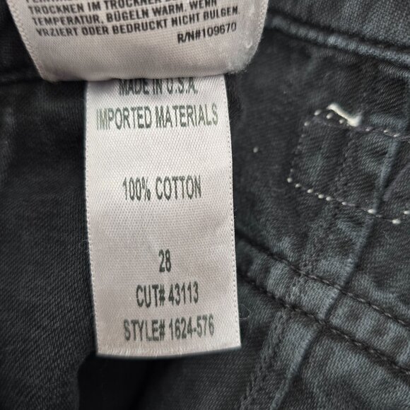 Citizens‎ Of Humanity Surplus Cargo Washed Black Jeans Size 28 - Picture 11 of 12